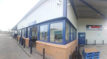 United M9 Depot at Laurieston Road Grangemouth