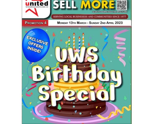 UWS Birthday Special Deals